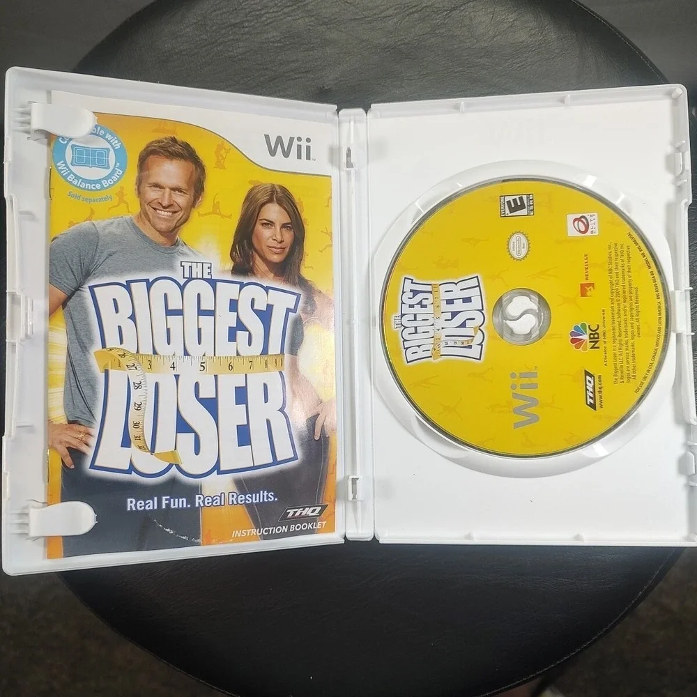 Wii Fit And Wii The Biggest‎ Loser Games